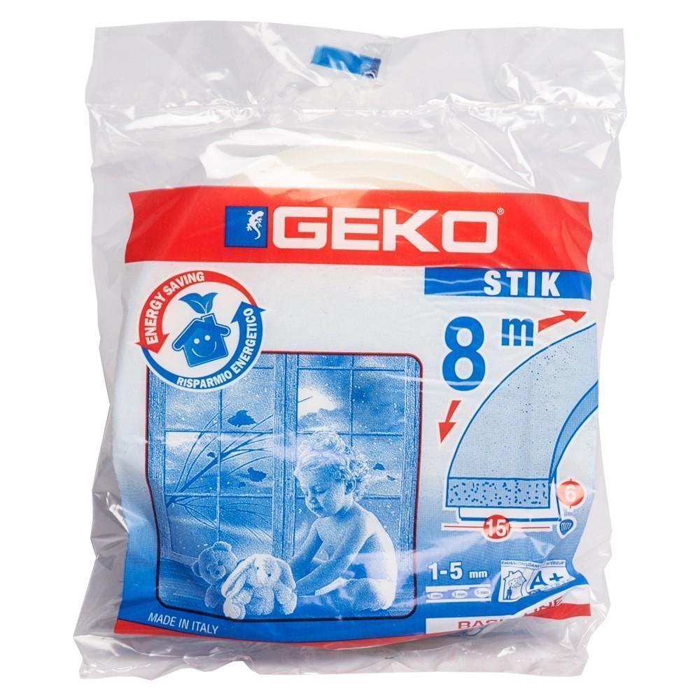 marque generique - Geko Ruban coupe-froid en mousse 15 mm x 8 m 1100/12 - Mastic, silicone, joint