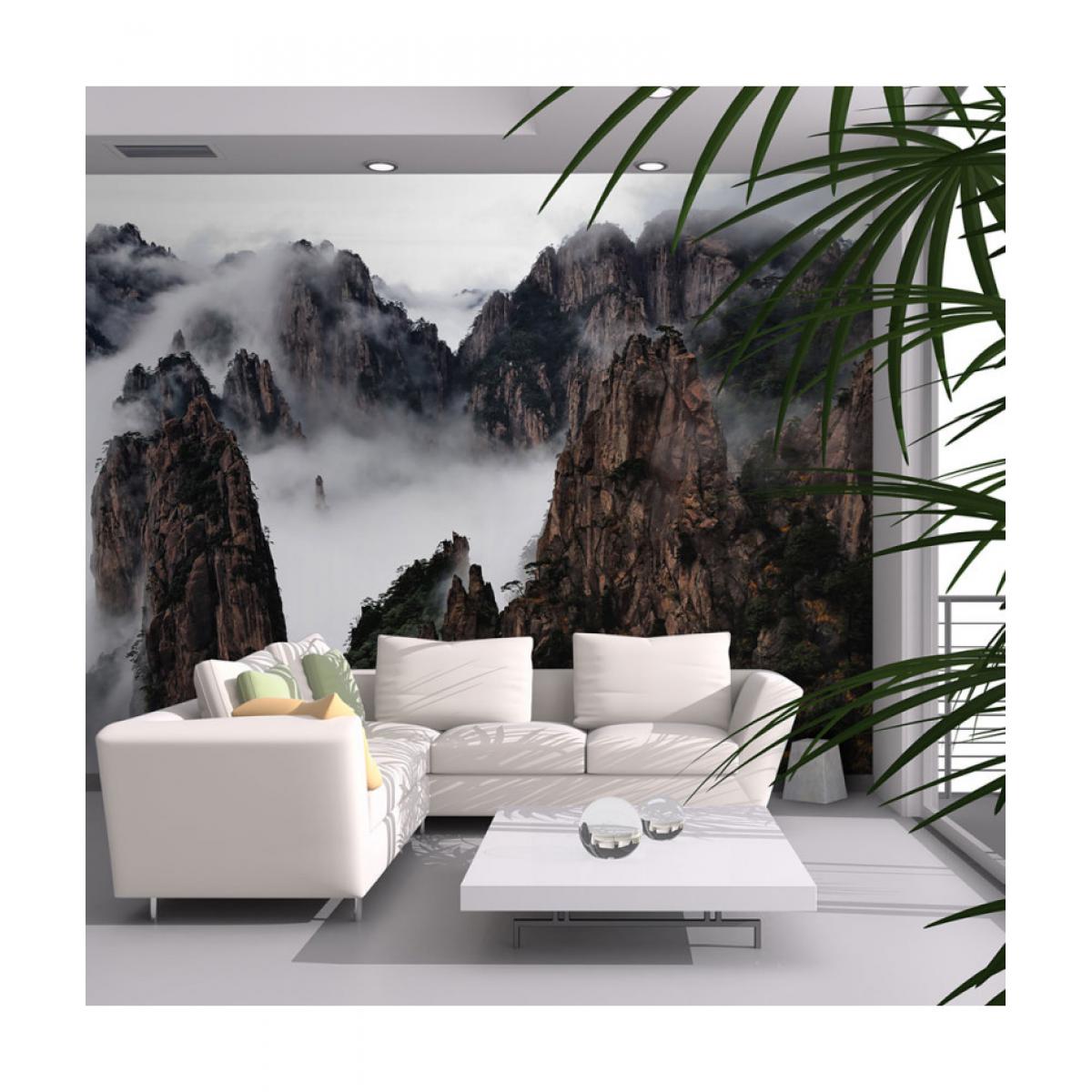 Artgeist - Papier peint - Mer de nuages, Monts Huang Shan, Chine 200x154 - Papier peint