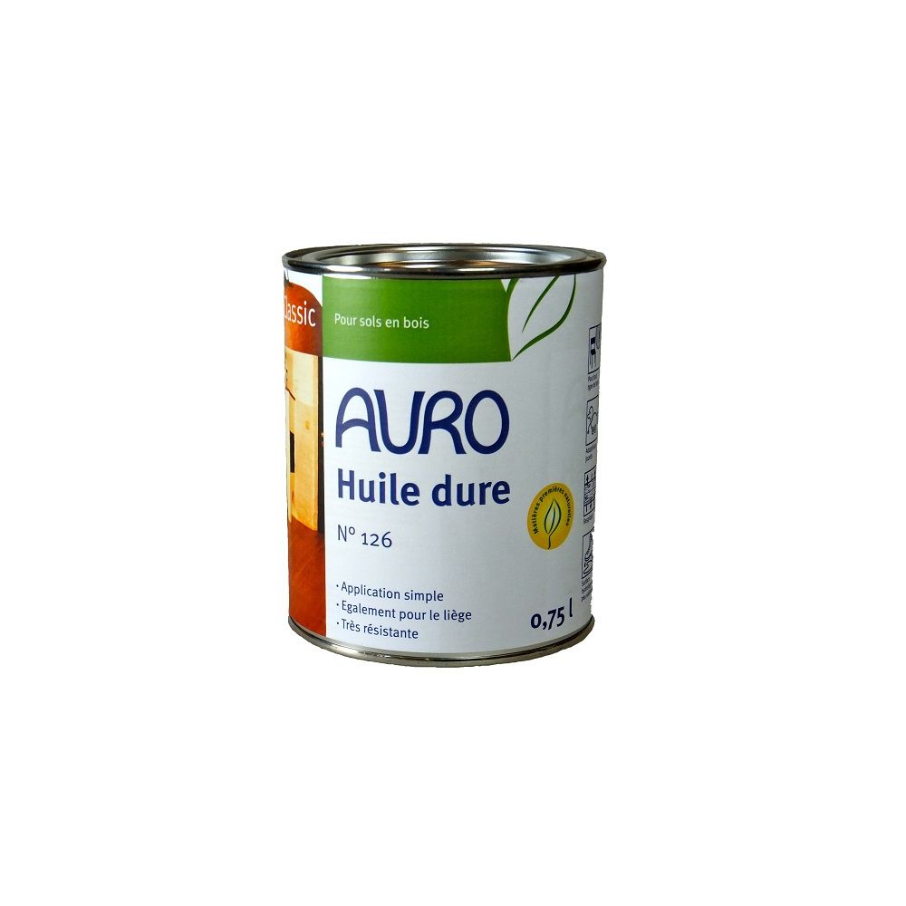 Auro - Auro - Huile dure classic 0.75L (intérieur) - N° 126 - Peinture intérieure