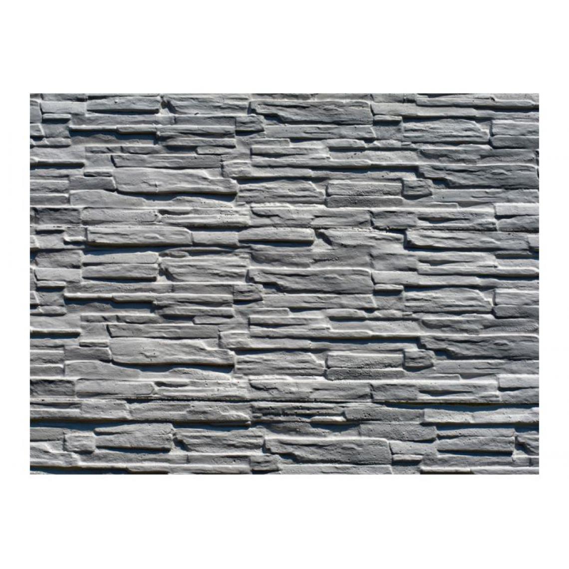 Artgeist - Papier peint - Mur de pierre grise .Taille : 250x193 - Papier peint