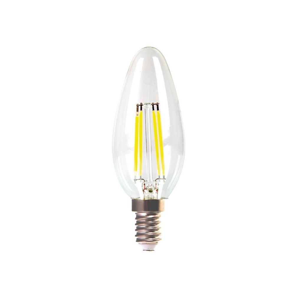 Vtac - Ampoule LED E14 4W filament blanc chaud - Ampoules LED