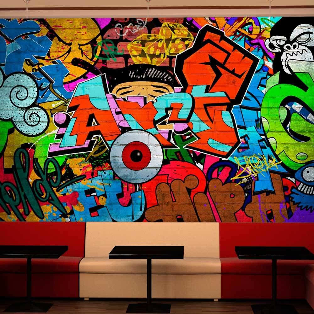 Bimago - Papier peint - Graffiti art - Décoration, image, art | Street art | - Papier peint