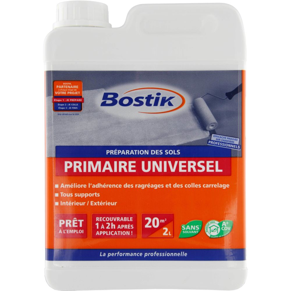 Bostik - Primaire universel Bostik 2l - Produit préparation avant pose