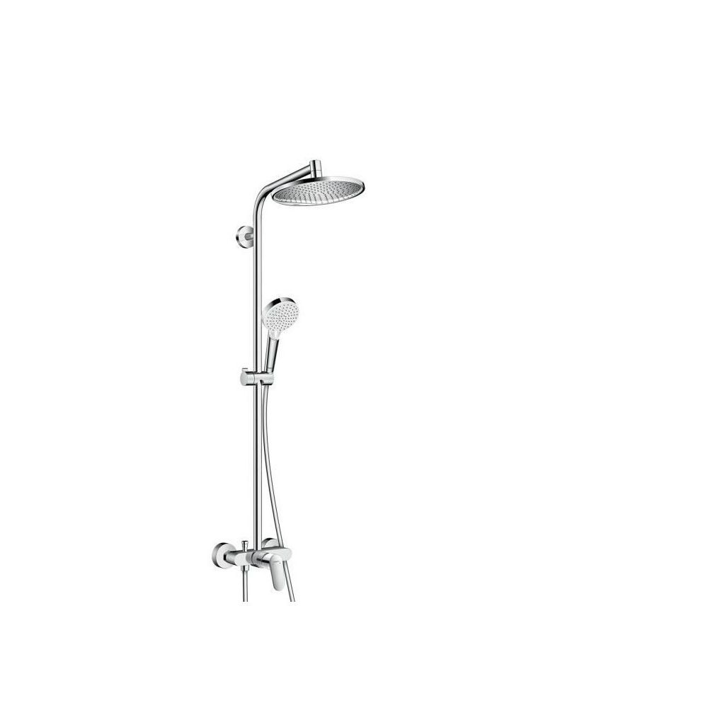 Hansgrohe - HANSGROHE Colonne de douche avec robinet mitigeur mécanique Showerpipe Crometta S 240 - Colonne de douche