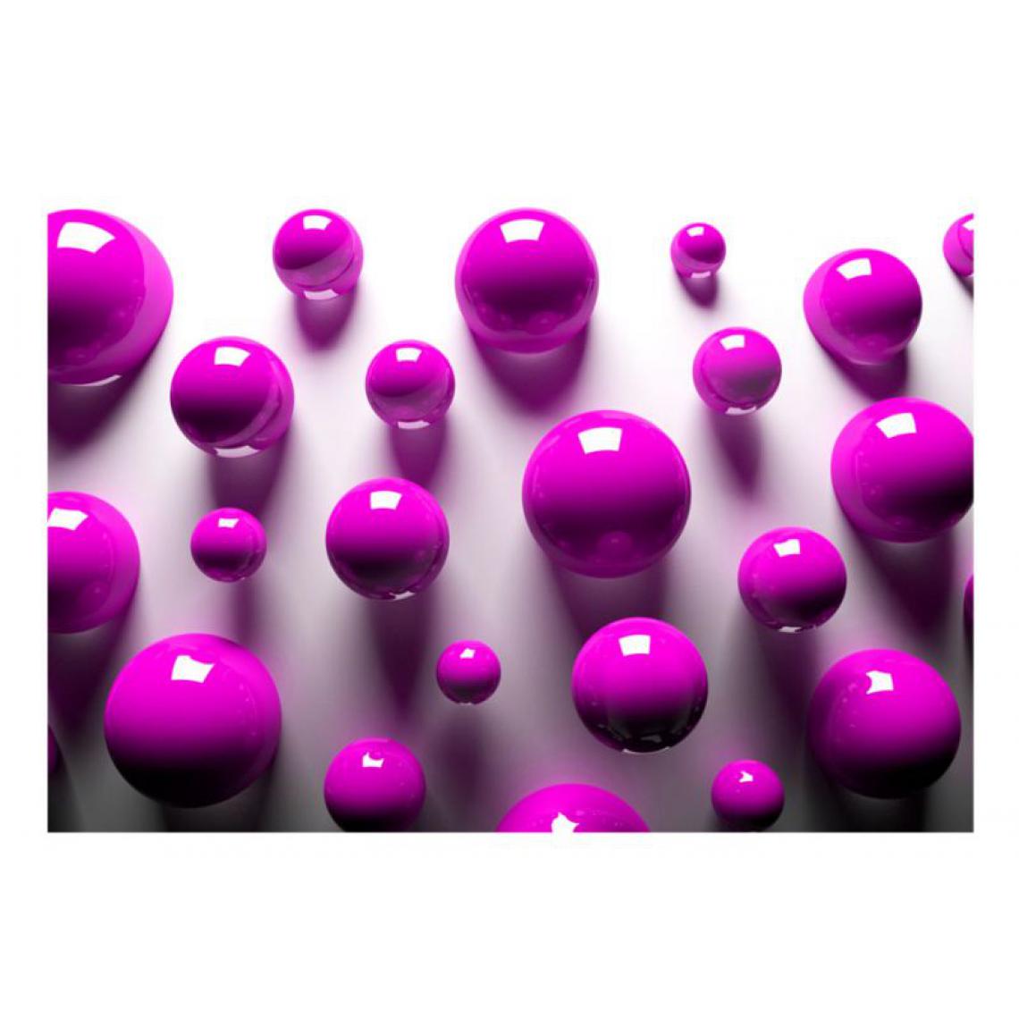 Artgeist - Papier peint - Purple Balls .Taille : 150x105 - Papier peint