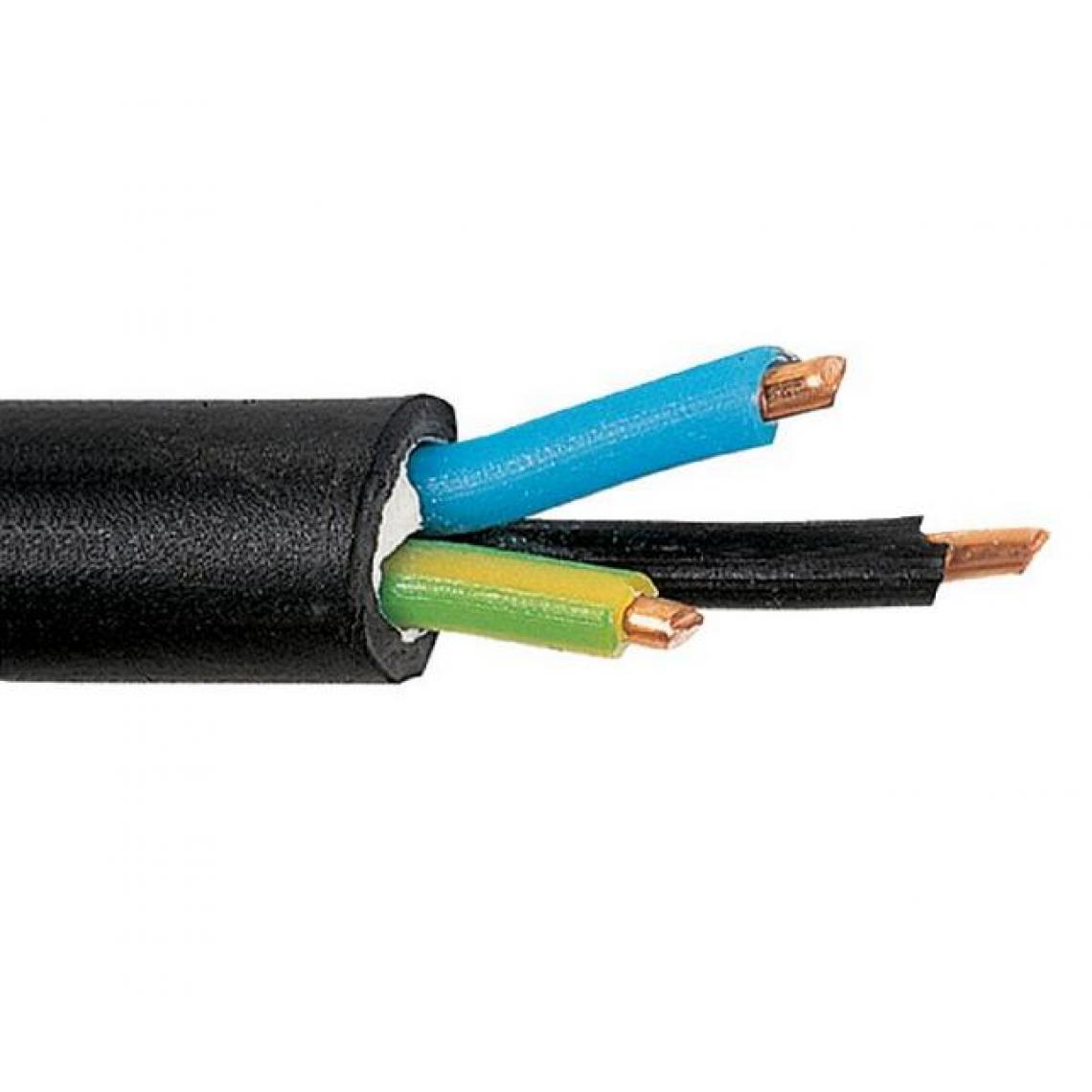 Lynelec - Lynelec - Câble industriel rigide U 1000 R2V 3G2,5 mm² Ø 12,5 mm 100 m - Cordons d'alimentation