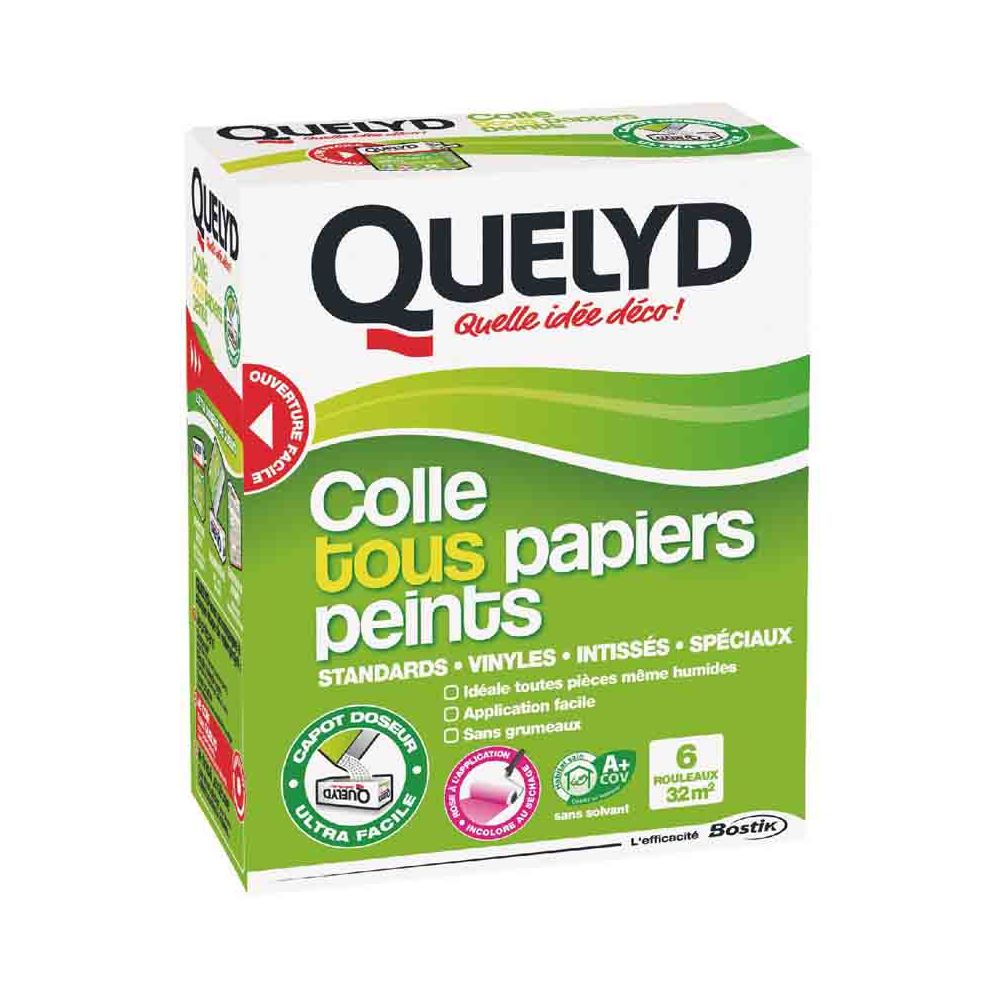 Quelyd - QUELYD - Colle tous papiers peints 300g - Mastic, silicone, joint