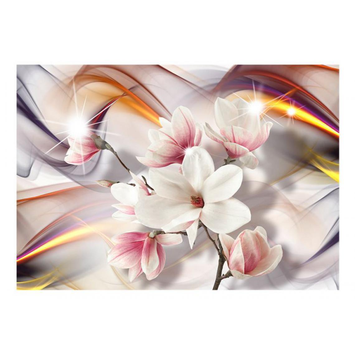 Artgeist - Papier peint - Artistic Magnolias .Taille : 200x140 - Papier peint