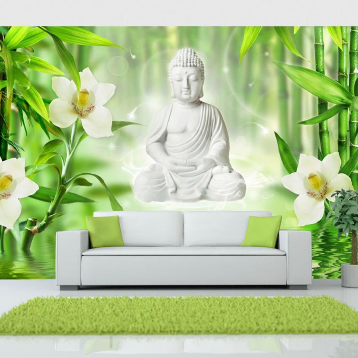 Artgeist - Papier peint - Buddha and nature .Taille : 400x280 - Papier peint
