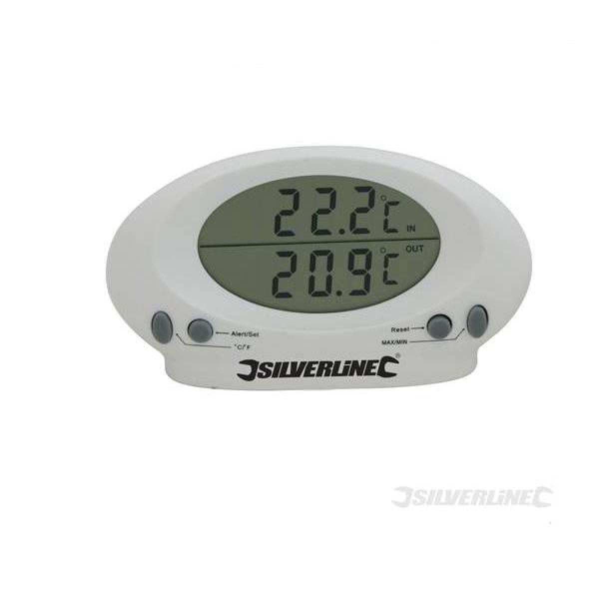 Silverline - Silverline – Thermomètre d'intérieur/extérieur - Appareils de mesure
