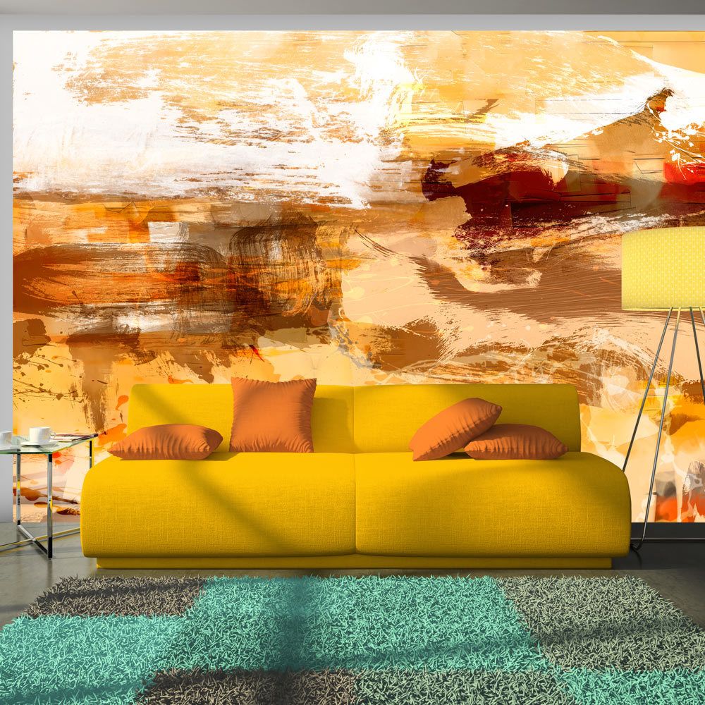 marque generique - 100x70 Papier peint Moderne Abstractions Admirable Desert storm - Papier peint