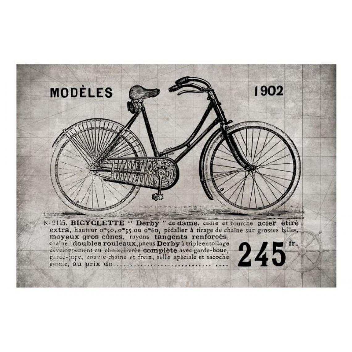 Artgeist - Papier peint - Bicycle (Vintage) .Taille : 250x175 - Papier peint