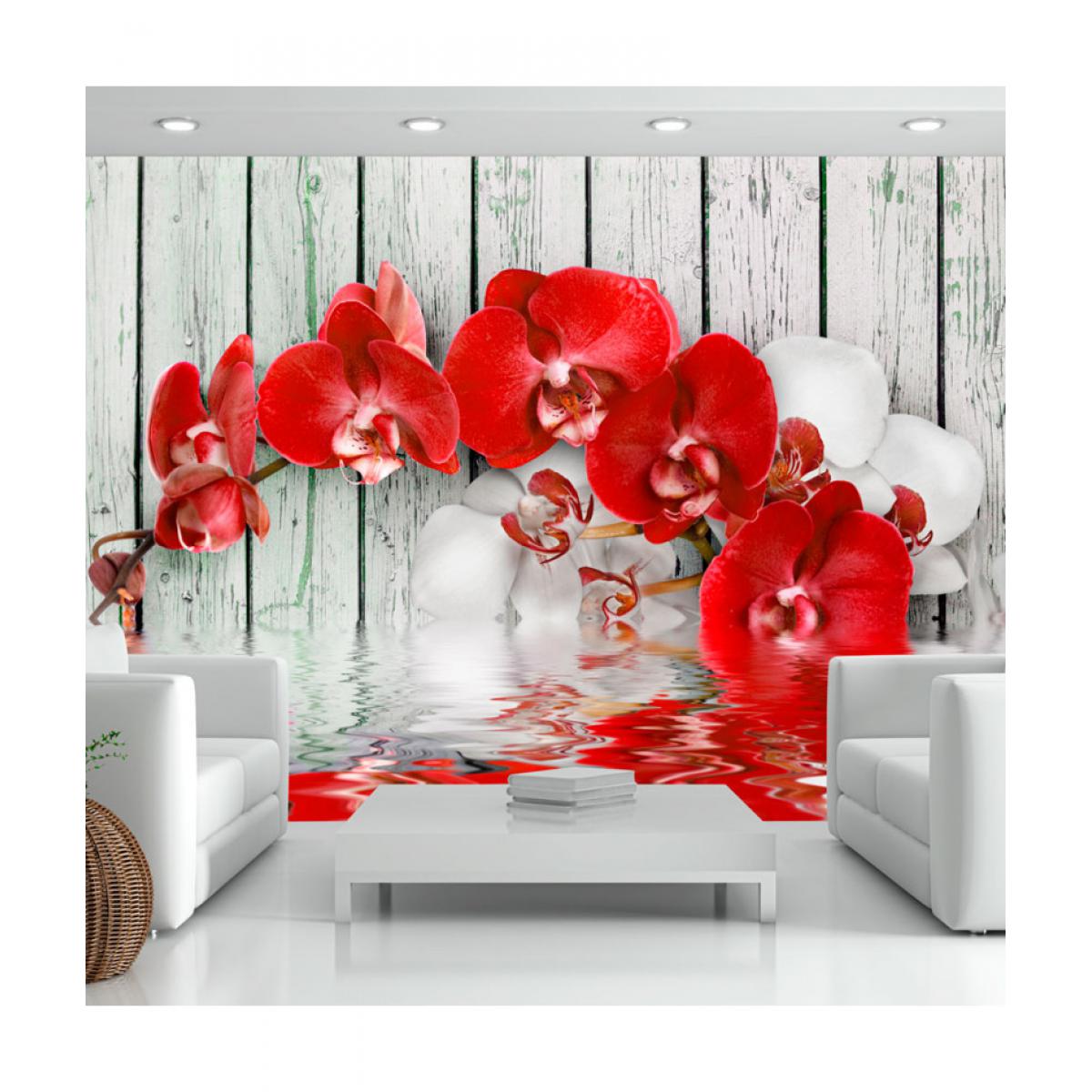 Artgeist - Papier peint - Ruby orchid 200x140 - Papier peint