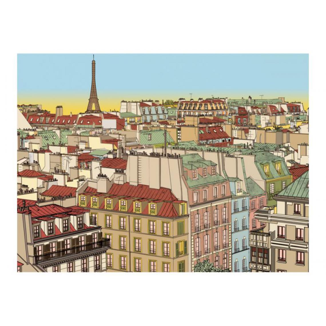 Artgeist - Papier peint - Bonjour Paris ! .Taille : 250x193 - Papier peint