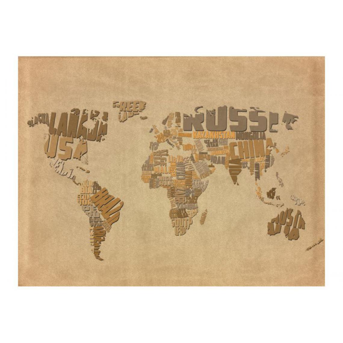 Artgeist - Papier peint - Explorers' map of the World .Taille : 250x193 - Papier peint
