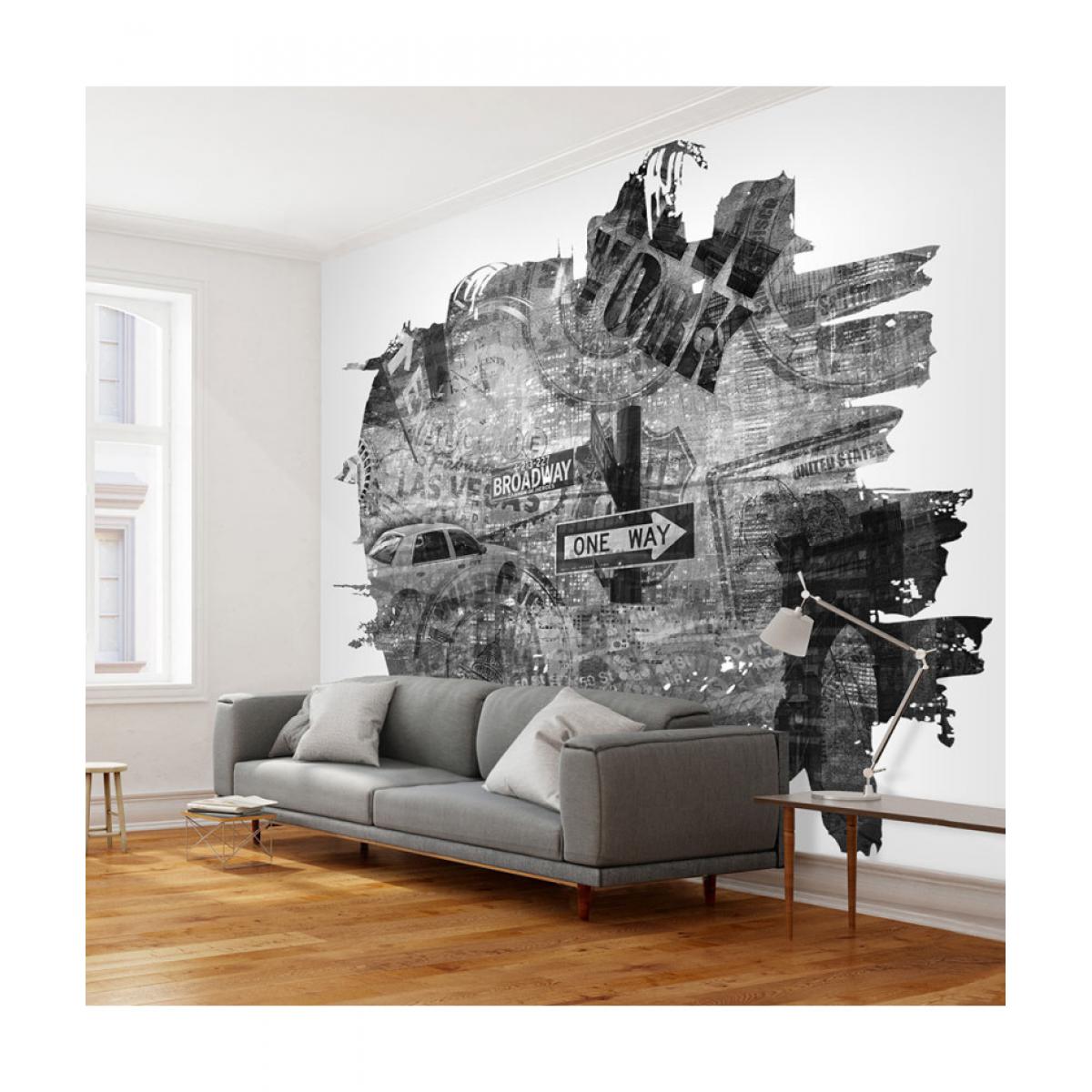 Artgeist - Papier peint - Black-and-white New York collage 300x231 - Papier peint