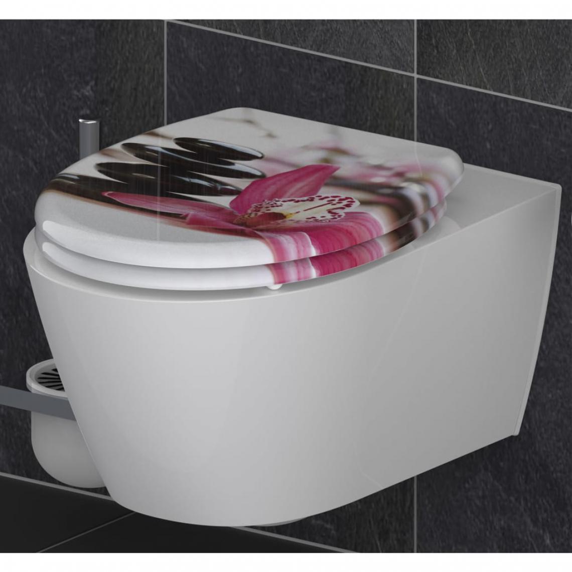 Schutte - SCHÜTTE Siège de toilette avec fermeture en douceur WELLYNESS - Abattant WC