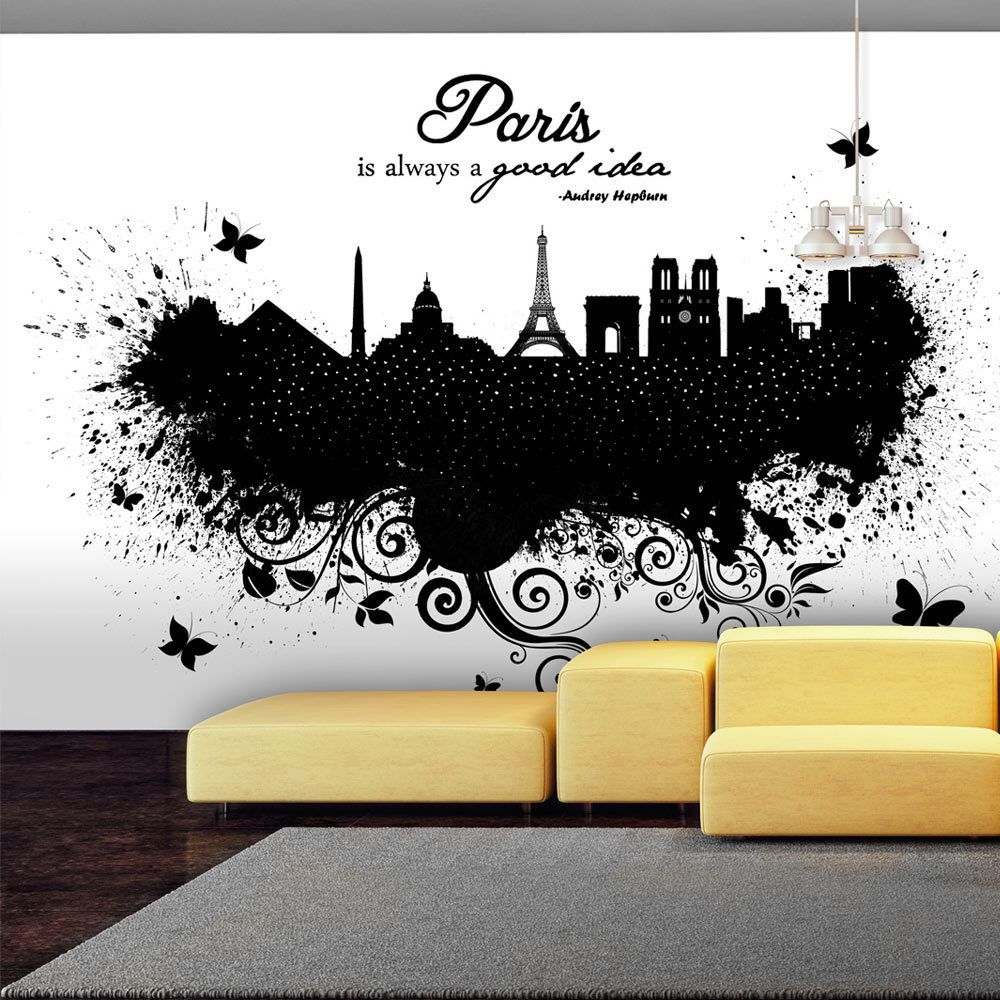 marque generique - 100x70 Papier peint Paris Ville et Architecture Inedit Paris is always a good idea - Papier peint