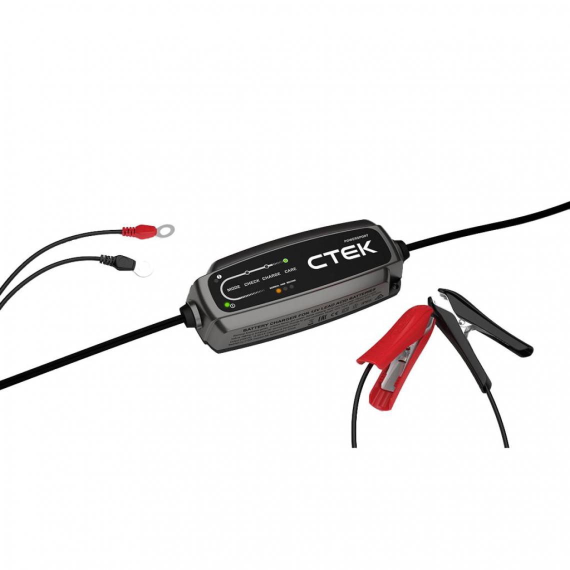 Ctek - CTEK Chargeur de batterie "CT5 POWERSPORT" 12 V 0,9 A - Chargeurs de piles