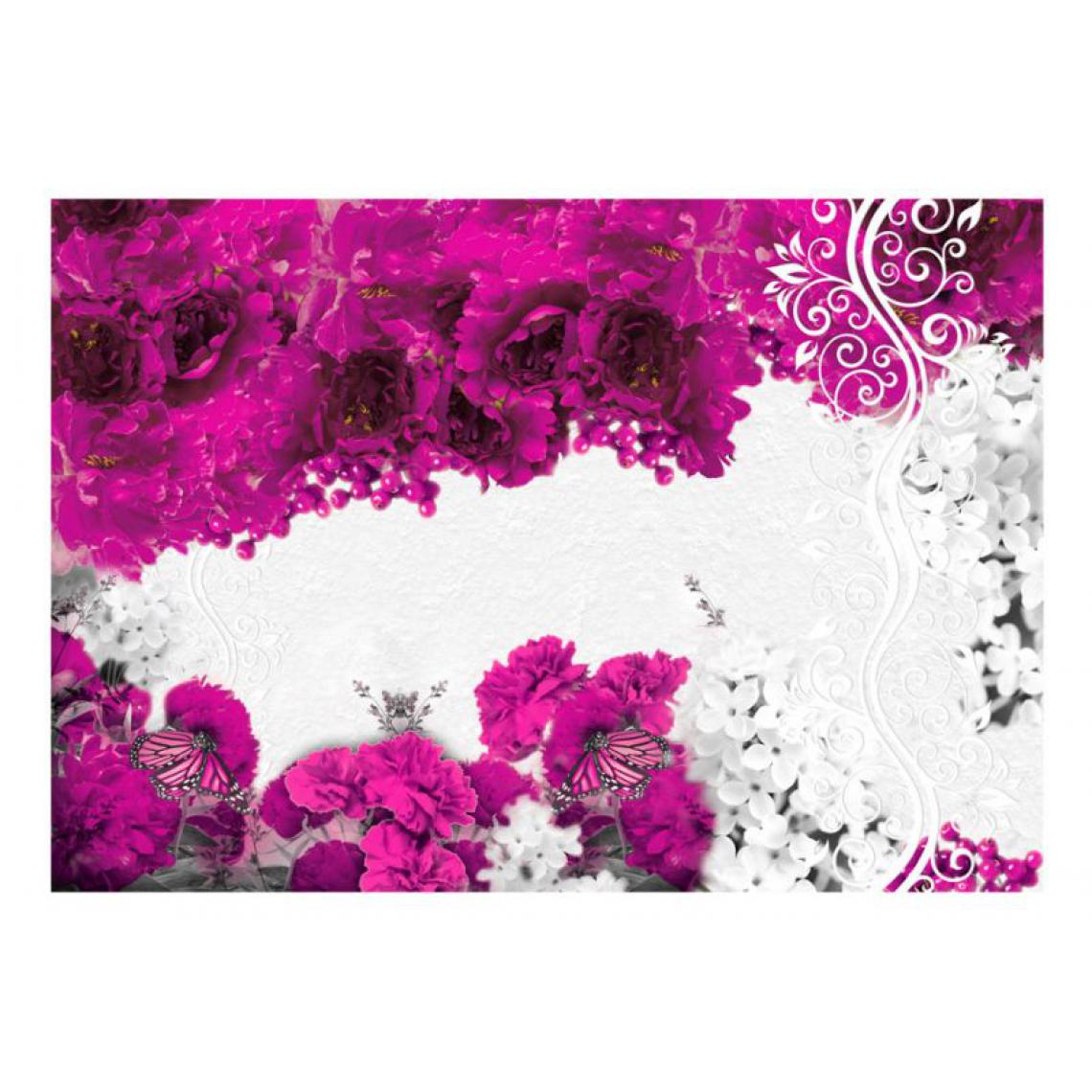 Artgeist - Papier peint - Colors of spring: fuchsia .Taille : 400x280 - Papier peint