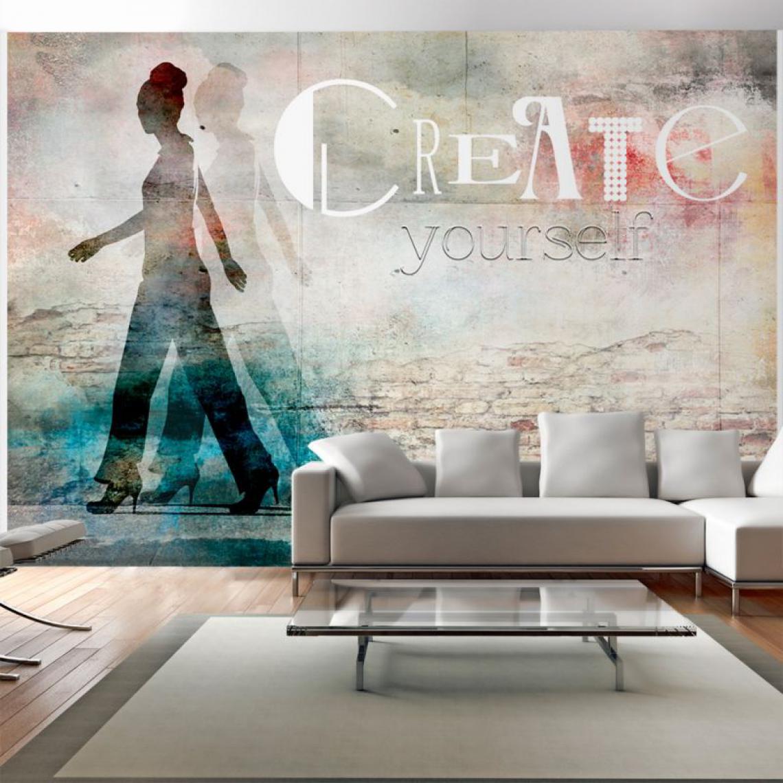 Artgeist - Papier peint - Create yourself .Taille : 150x105 - Papier peint