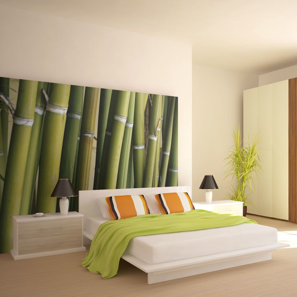 Bimago - Papier peint | décoration zen | bambou | 400x309 | - Papier peint
