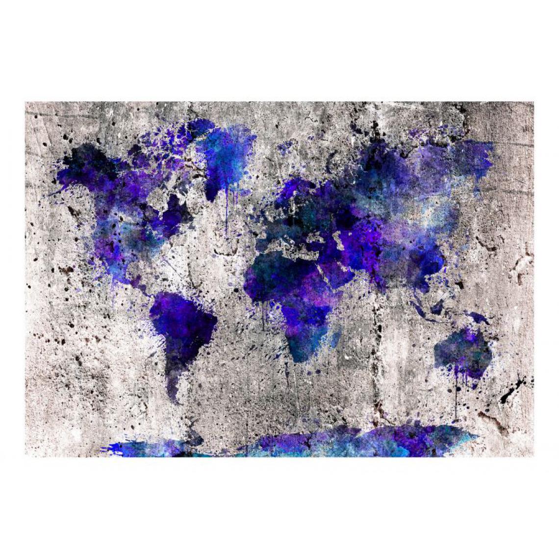 Artgeist - Papier peint - World Map: Ink Blots .Taille : 100x70 - Papier peint