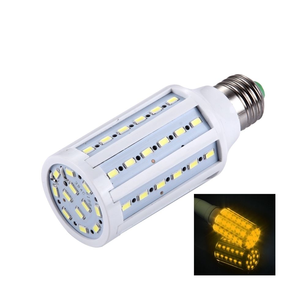 Wewoo - Ampoule blanc E27 15W 1280LM 60 LED SMD 5730 PC Cas Maïs Ampoule, AC 85-265V Chaud - Ampoules LED