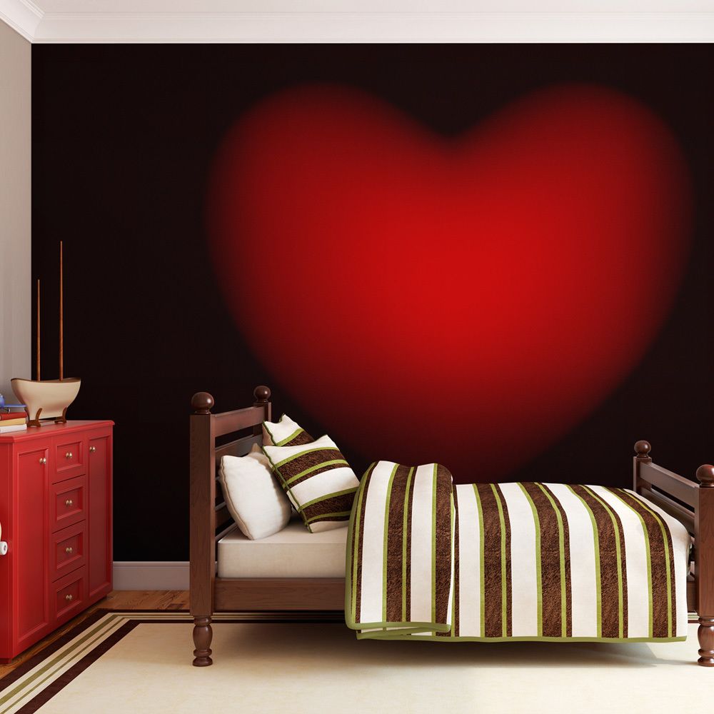 Bimago - Papier peint | Shape of my heart | 250x193 | Abstractions | Amour | - Papier peint