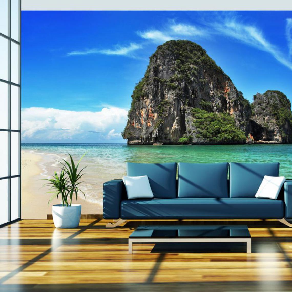 Artgeist - Papier peint - Paysage exotique - plage Railay, Thaïlande .Taille : 200x154 - Papier peint