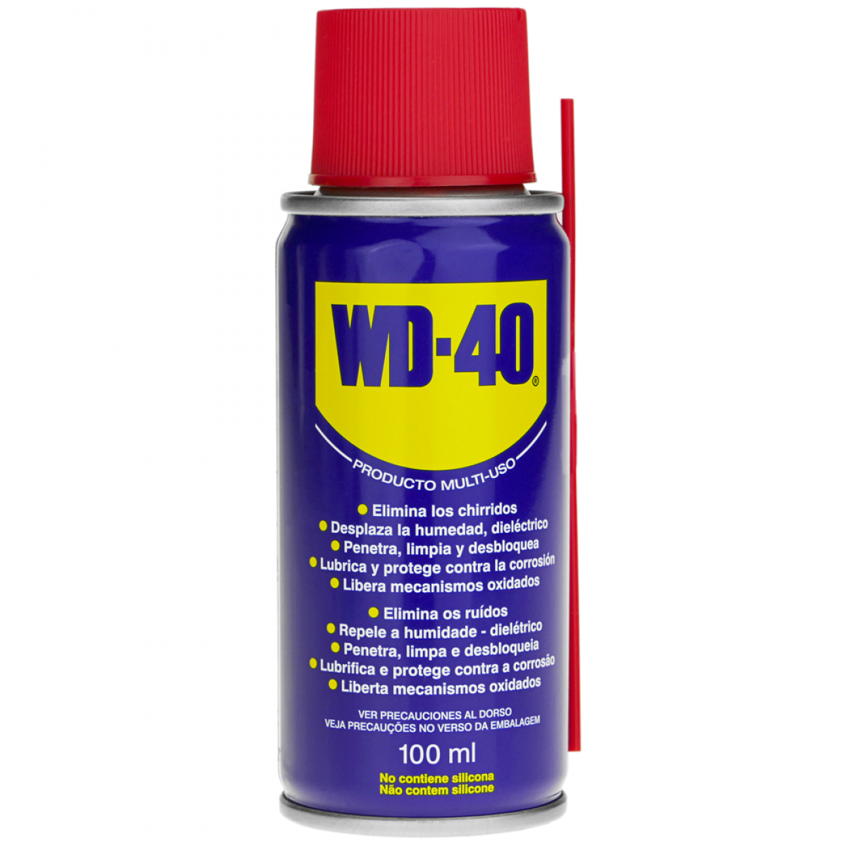 Wd-40 - Spray lubrifiant polyvalent 100 ml - Mastic, silicone, joint