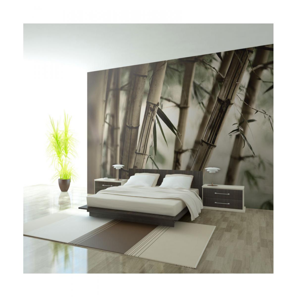 Artgeist - Papier peint - Fog and bamboo forest 450x270 - Papier peint