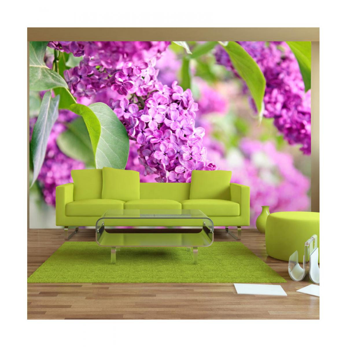 Artgeist - Papier peint - Lilac flowers 100x70 - Papier peint