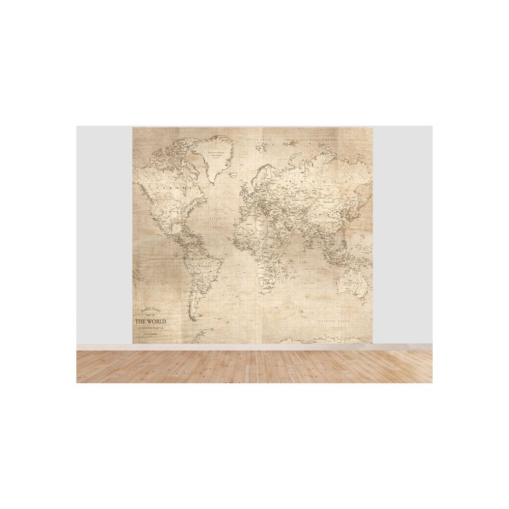 Rendez Vous Deco - Papier peint panoramique Monde 300 x 270 cm - Papier peint