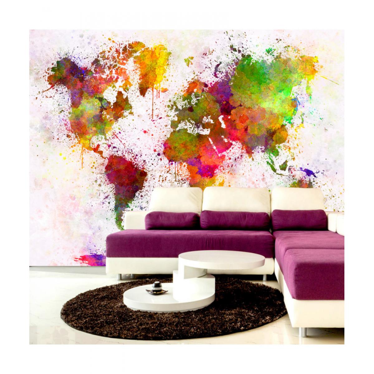 Artgeist - Papier peint - Dyed World 150x105 - Papier peint