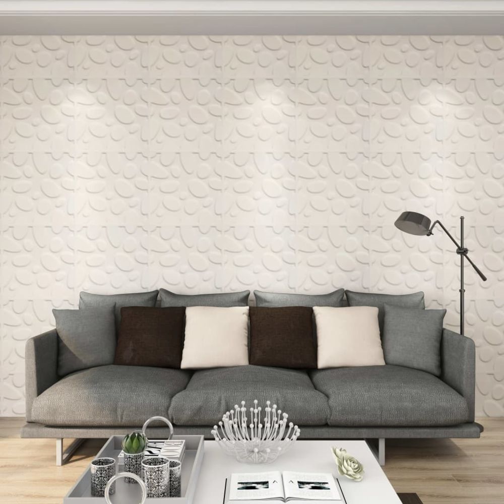 Vidaxl - vidaXL Panneaux muraux 3D 12 pcs 0,5x0,5 m 3 m² - Lambris