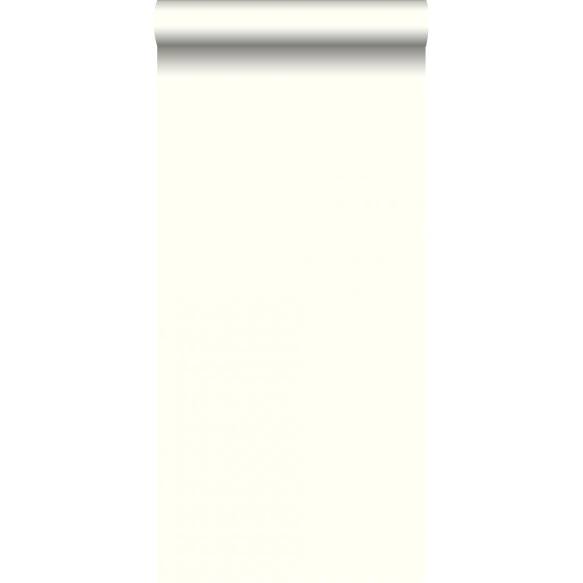 ESTAhome - ESTAhome papier peint uni à effet pictural beige crème - 136402 - 53 cm x 10,05 m - Papier peint