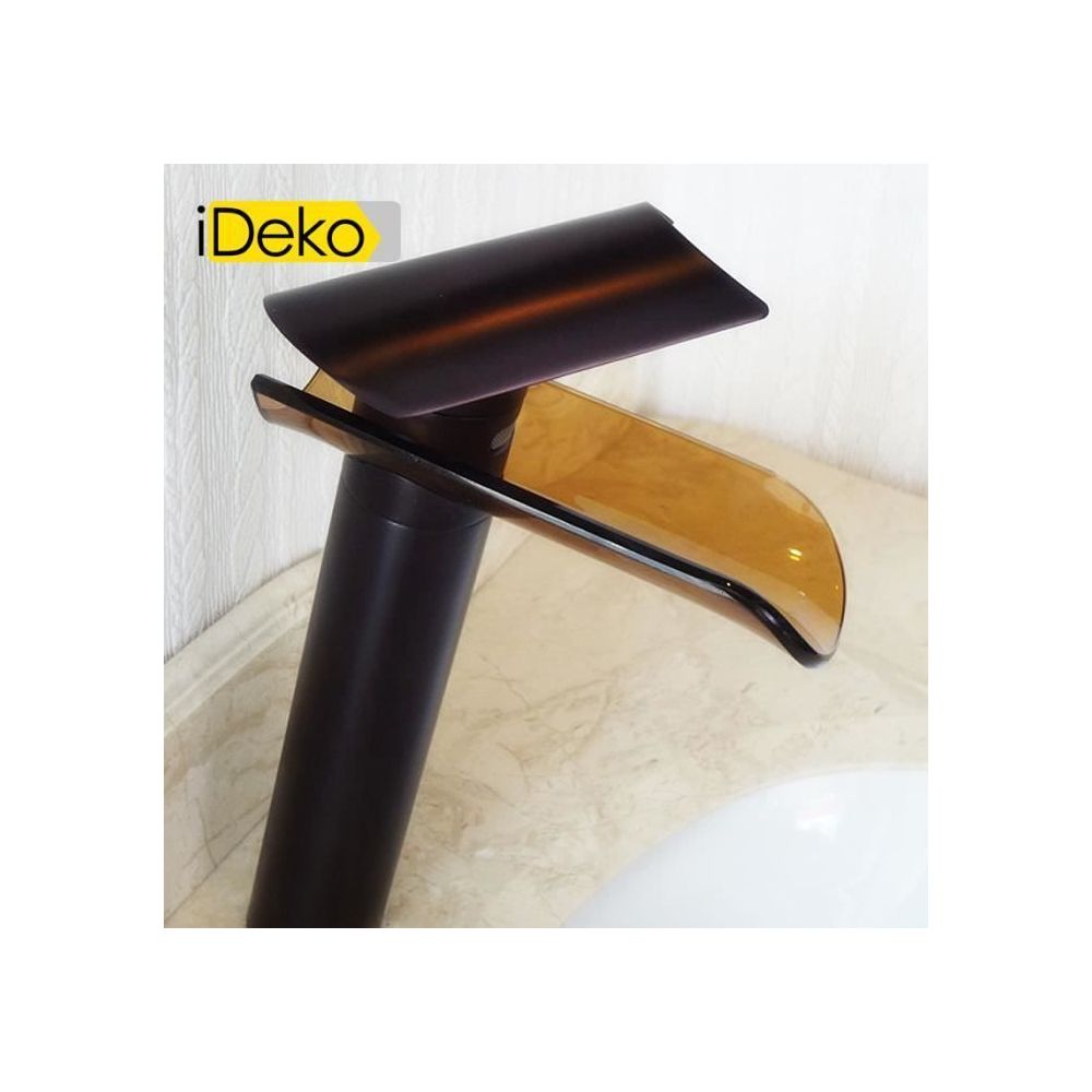 Ideko - iDeko®Robinet Mitigeur lavabo cascade & Flexible - Lavabo