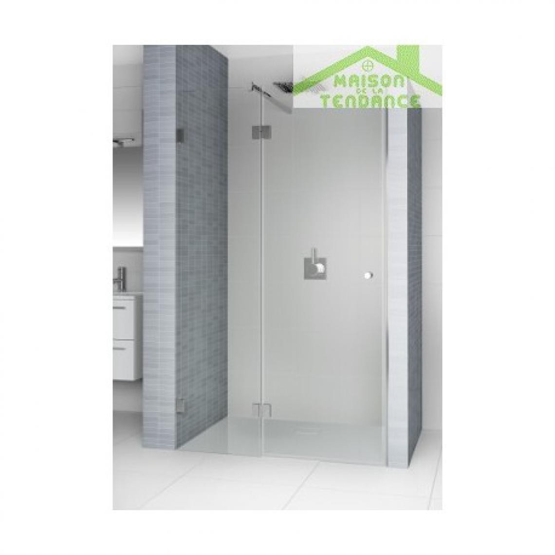 Riho - Porte battante de douche universelle RIHO SCANDIC S104 en verre clair - Cabine de douche