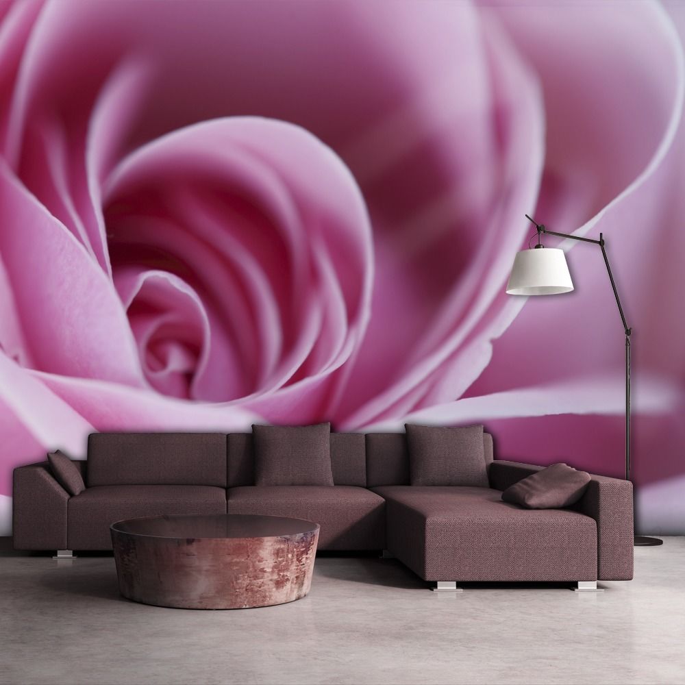 Artgeist - Papier peint - Rose rose 350x270 - Papier peint