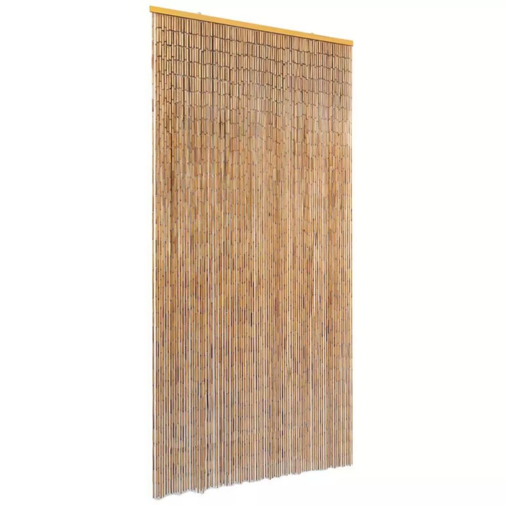 Vidaxl - vidaXL Rideau de porte contre insectes Bambou 90 x 220 cm - Moustiquaire Fenêtre