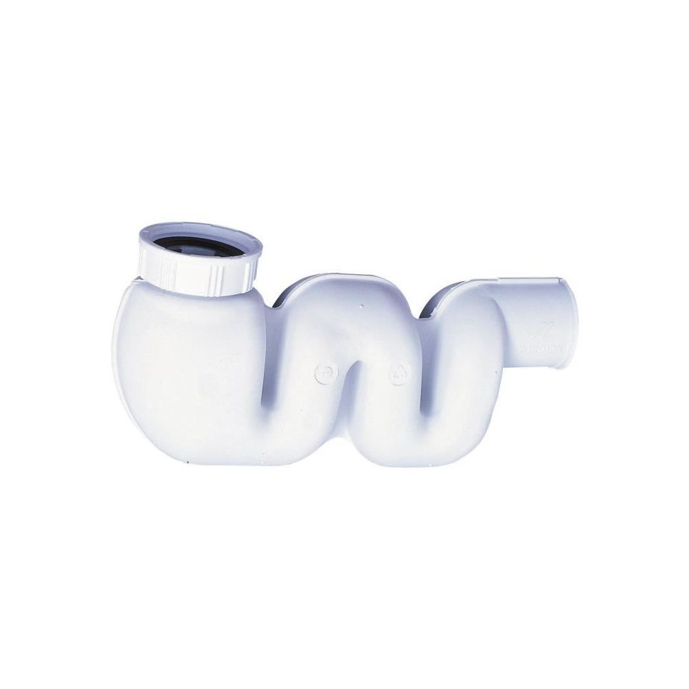 Wirquin - WIRQUIN Siphon de lavabo souple extra-plat - Sortie a coller Ø 32 mm - Bonde de lavabo