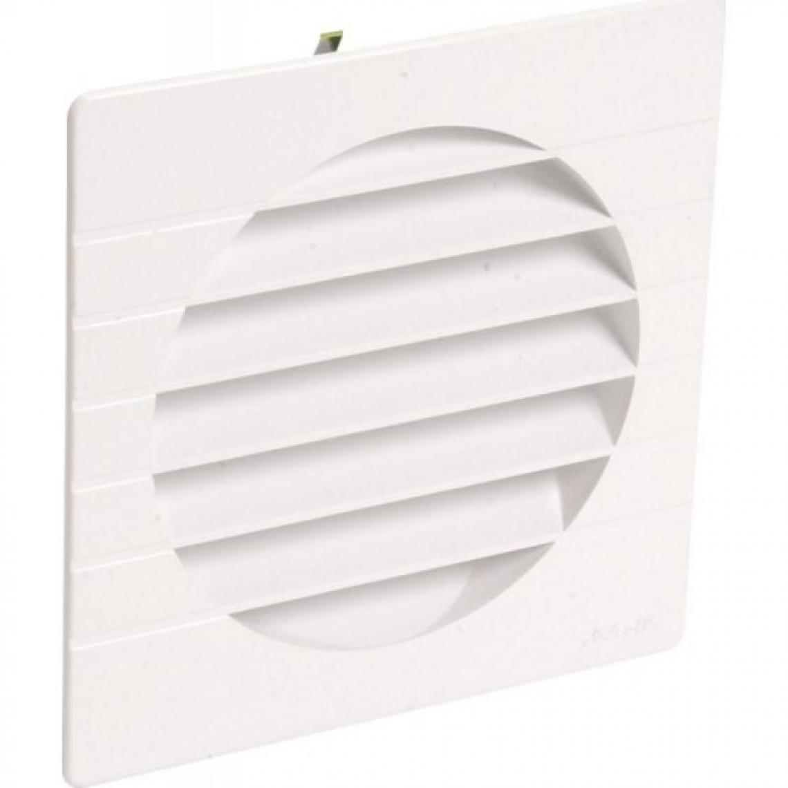 Nicoll - Grille de ventilation extérieures coloris blanc Ø 160 mm - spéciale façade - GETM pour tubes PVC et - VMC, Ventilation