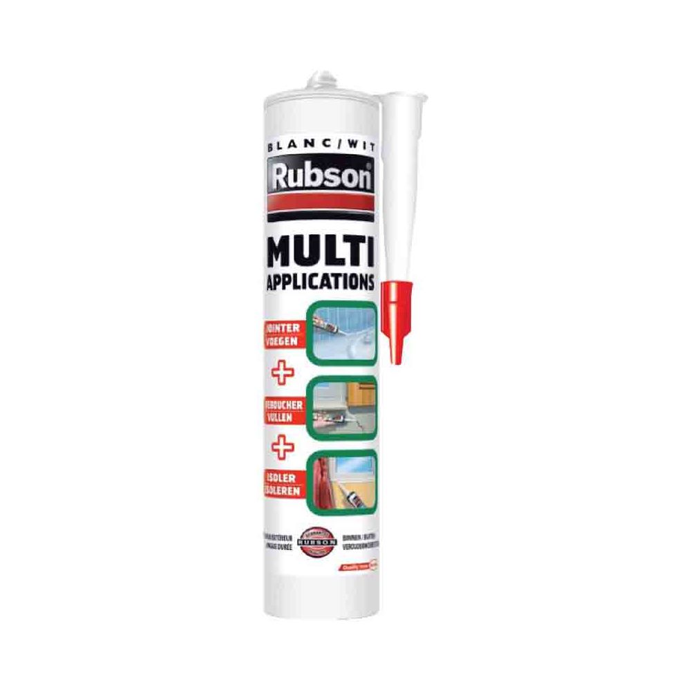 Rubson - RUBSON - Mastic multi-usages Blanc - 280 ml - Mastic, silicone, joint