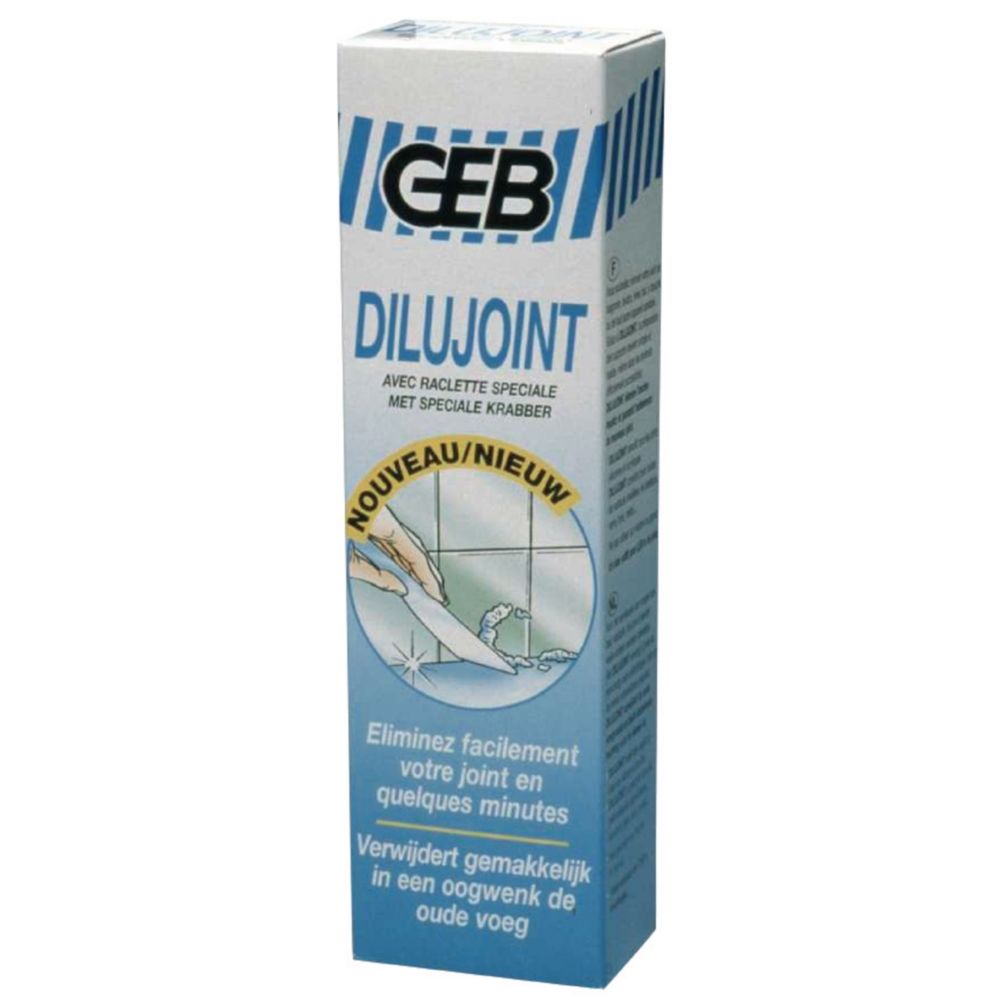 Geb - pâte dissolvante dilujoint pour joints mastics silicones et acryliques - tube 125 ml - geb - Mastic, silicone, joint