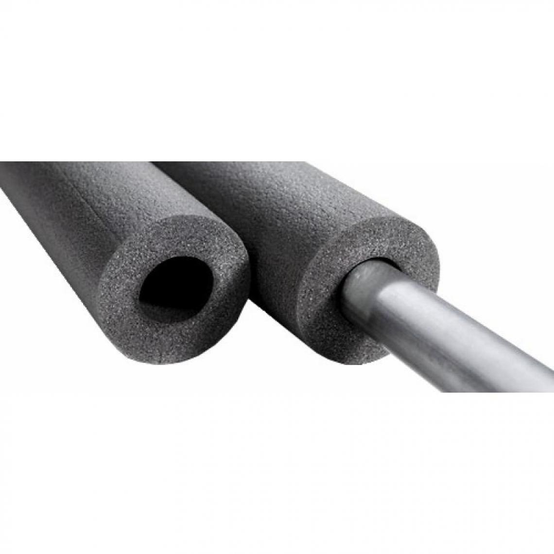 NMC - Tube isolant préfendu Climaflex, épaisseur 20 mm, longueur 2 m, pour tuyaux diamètre 28 - Coudes et raccords PVC
