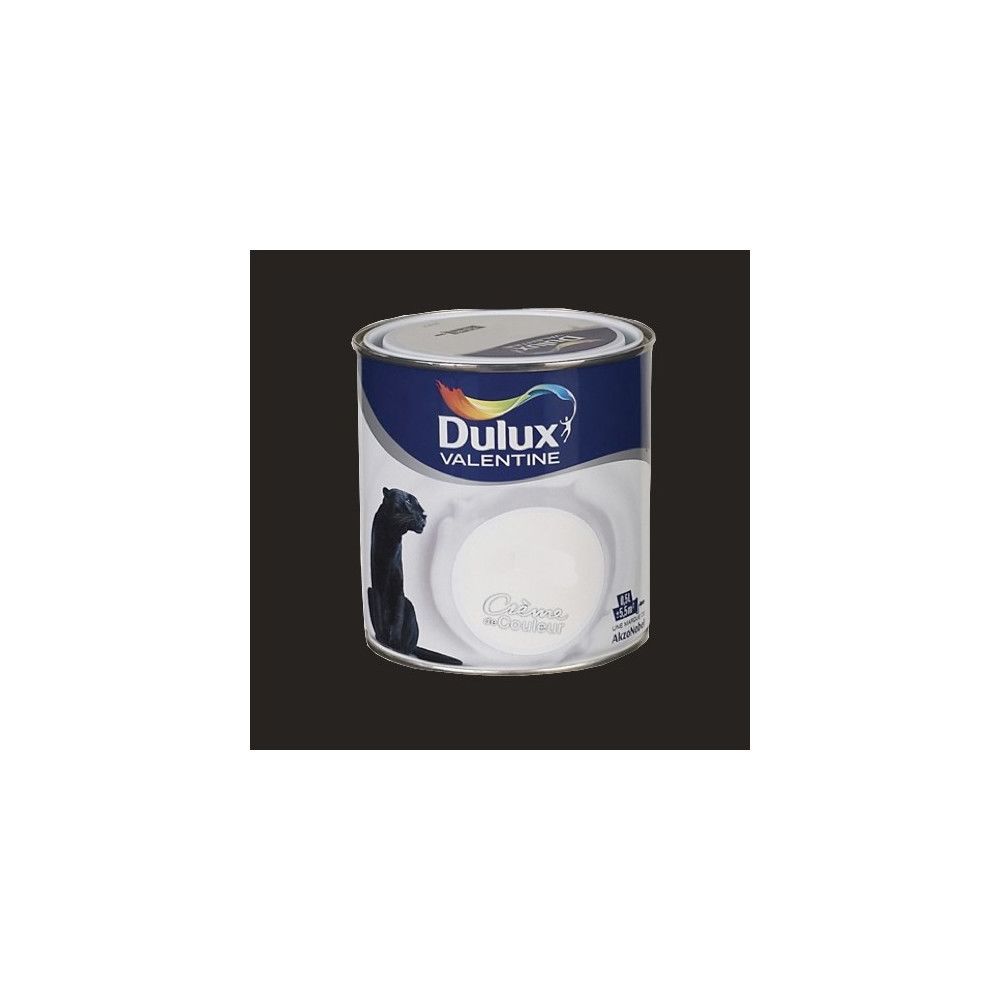 Dulux Valentine - DULUX VALENTINE Peinture acrylique Crème de couleur Noir - Peinture intérieure