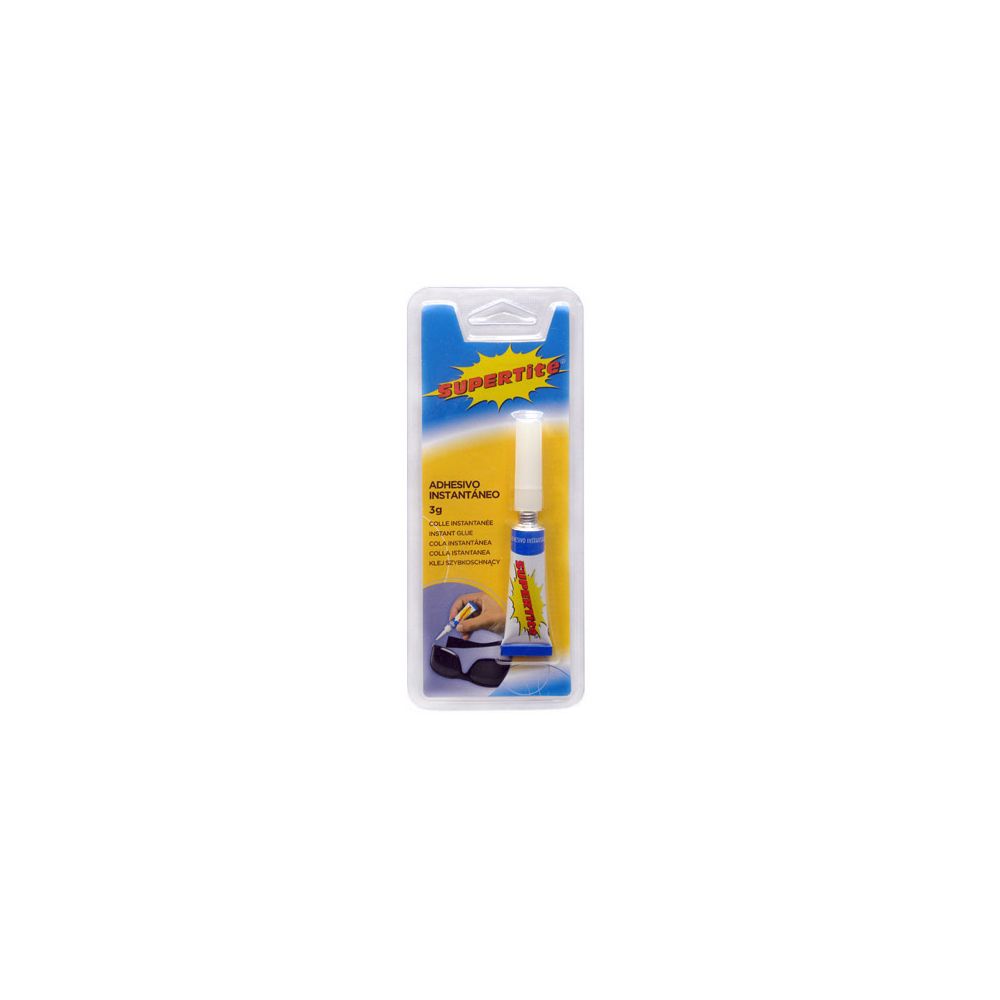 marque generique - SUPERTITE - Colle gel cyanoacrilate 3 g - Mastic, silicone, joint