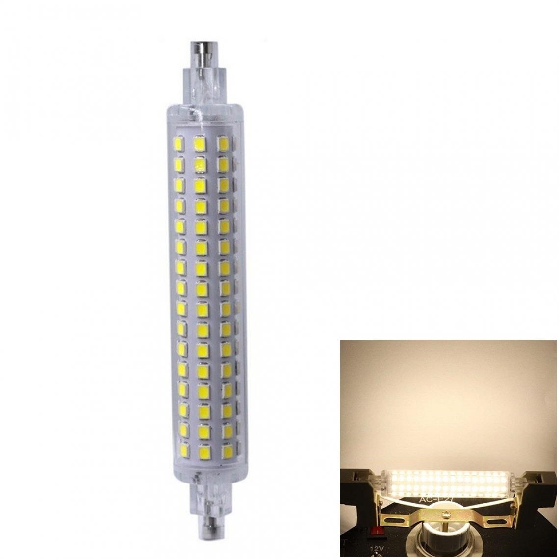 Wewoo - R7s SMD 2835 118mm Lampe en céramique à 128 LEDs Taille Blanc Naturel 110V - Ampoules LED