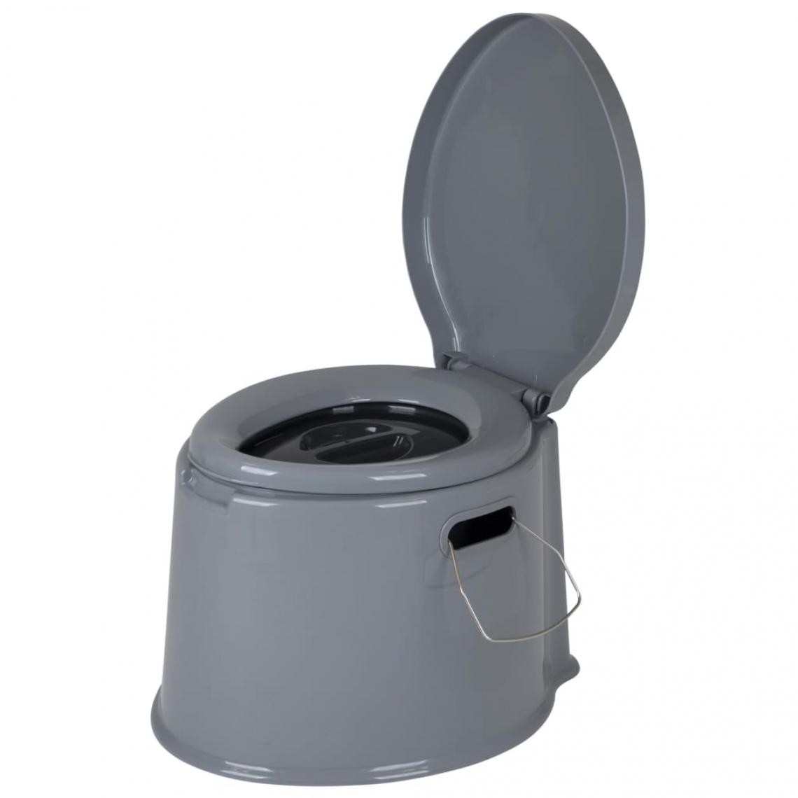 Bo-Camp - Bo-Camp Toilette portable 7 L Gris - WC chimiques